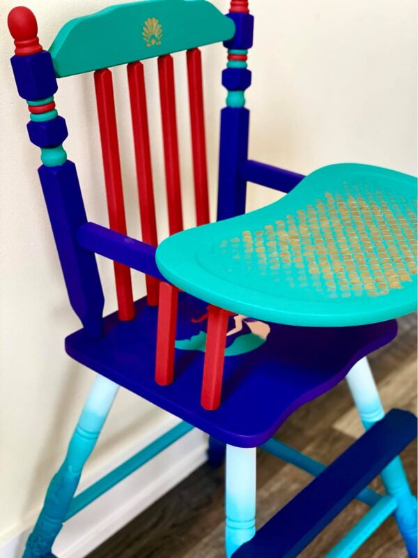 Little Mermaid High Chair